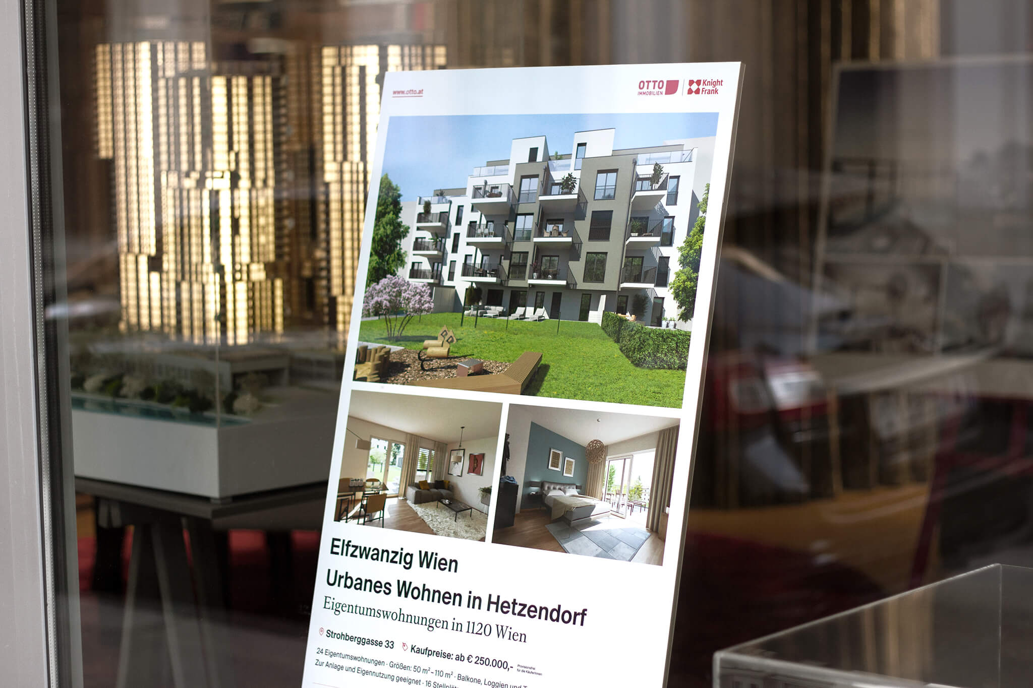 Otto Immobilien Boutique Expose Aufsteller