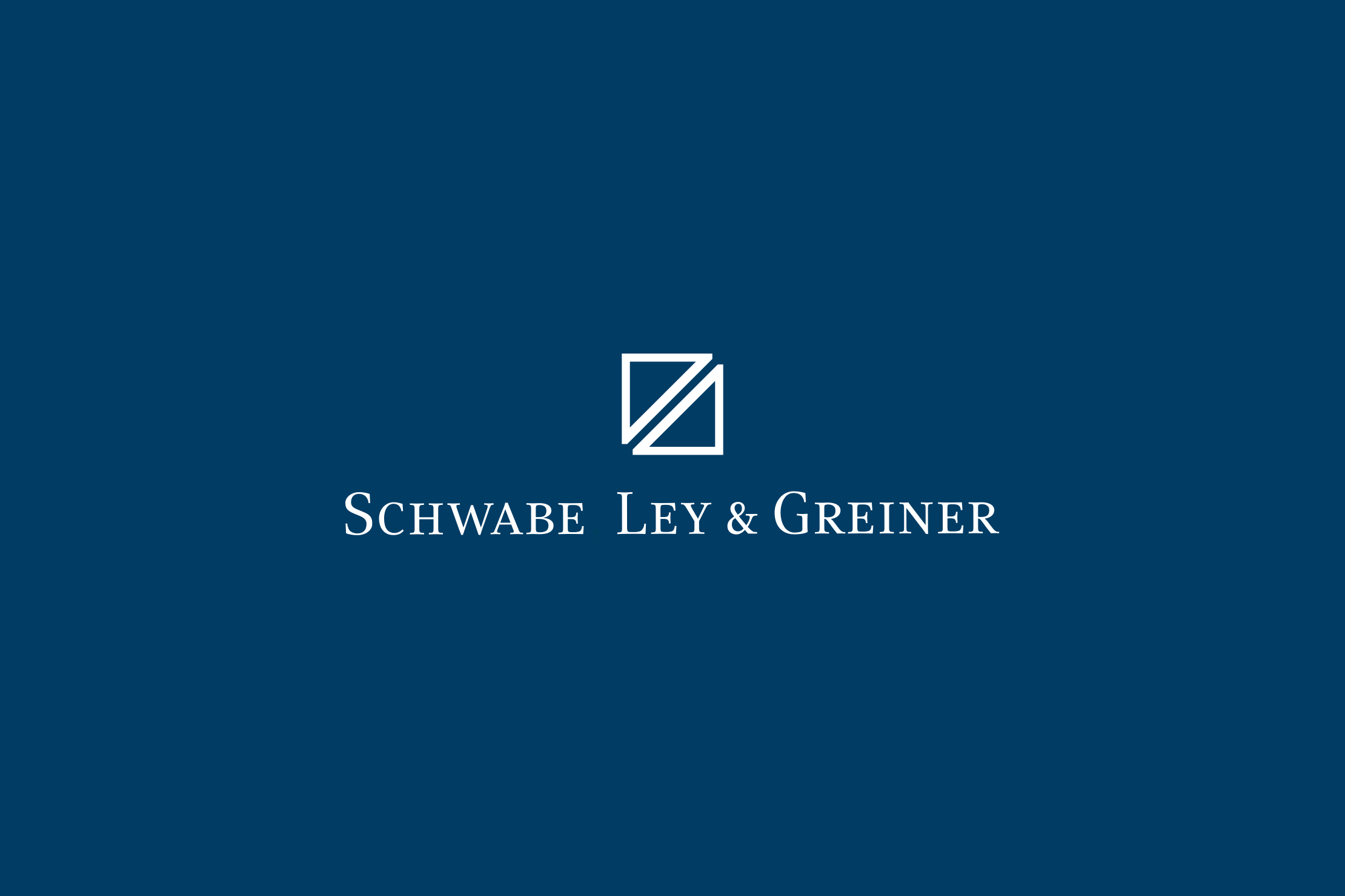 Schwabe, Ley und Greiner Logo Redesign