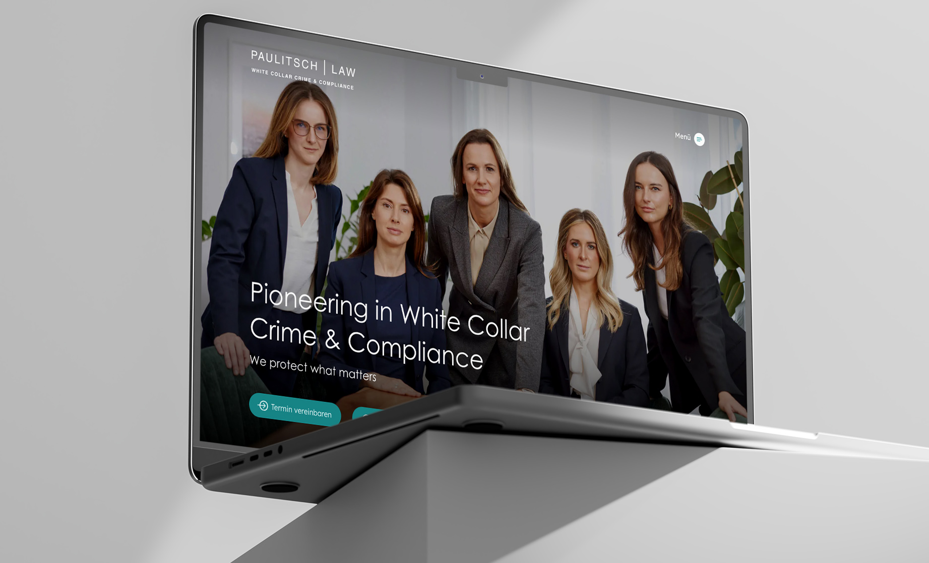 Referenzbild Paulitsch Law Website