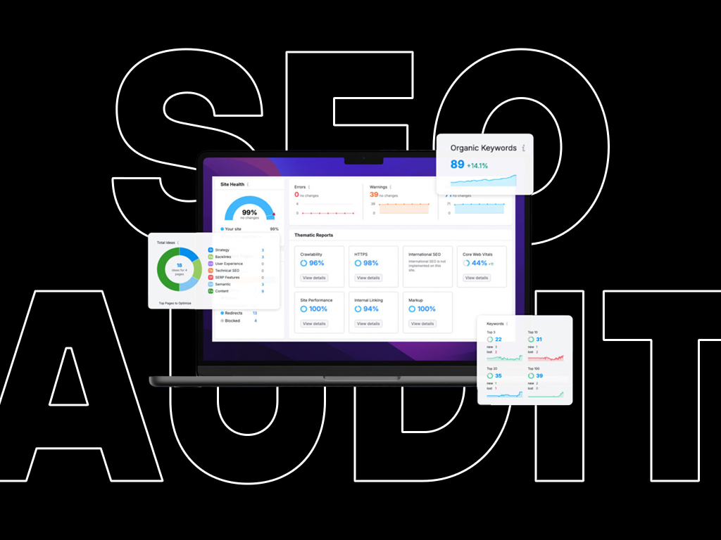 Website SEO Audit Mockup