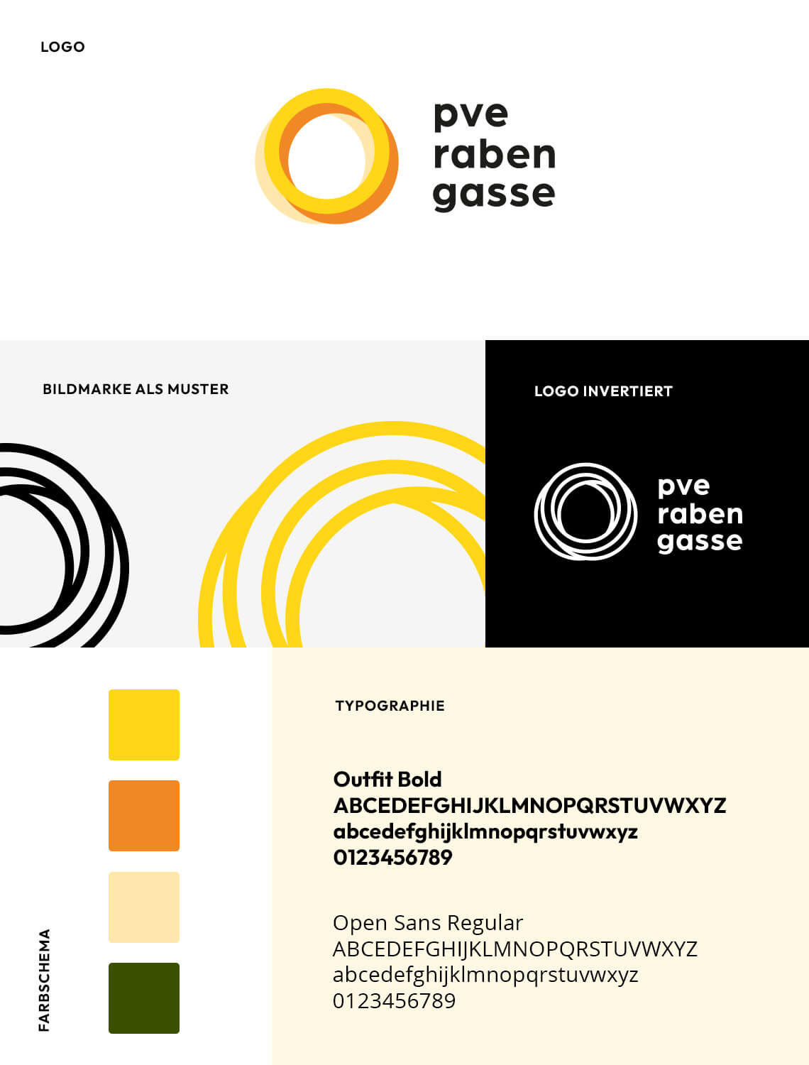 Branding Styleguide der PVE Landstrasse