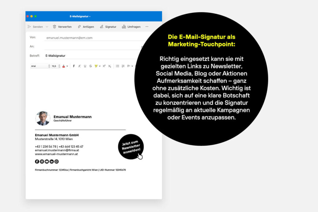 Die E-Mail-Signatur als wirksamer Touchpoint