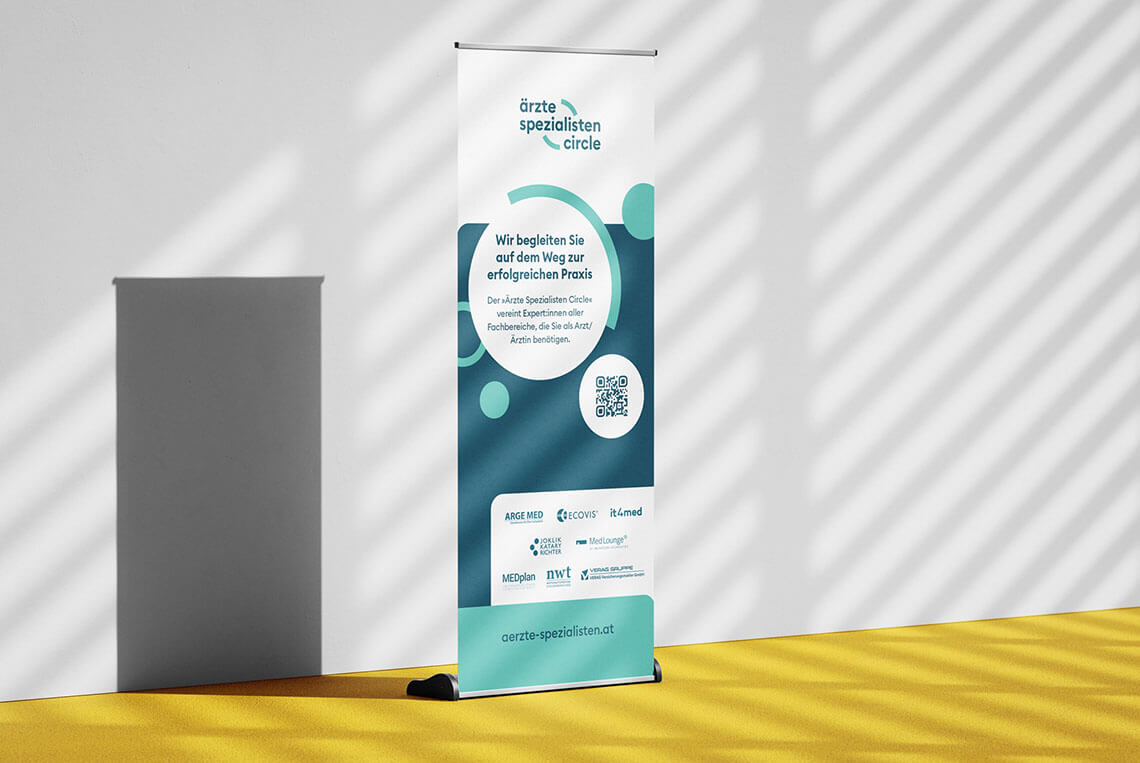 Rollup des Ärzte Spezialisten Circle