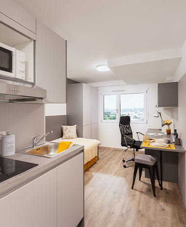 Studenten-Apartmenthaus VetMed ©Gesellschaft der Freunde der Vetmeduni Wien